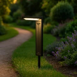 LAMPIONCINO PALETTO LED CON PANNELLO SOLARE PICCHETTO DA GIARDINO CCT IP65 200LM YH0802-3C