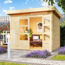 LAMPIONE DA GIARDINO 48CM LAMPIONCINO DA TERRA PER VIALETTI ATTACCO E27 IP44 518PA-H480