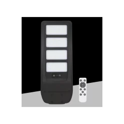 LAMPIONE FARETTO SOLARE 200W CON SENSORE CREPUSCOLARE LUCE NATURALE 4000K TR-200W