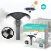 LAMPIONE FARO GIARDINO STRADALE CREPUSCOLARE UFO PANNELLO SOLARE 300 W TX-8090