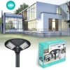 LAMPIONE FARO GIARDINO STRADALE CREPUSCOLARE UFO PANNELLO SOLARE 320 W LED-8446