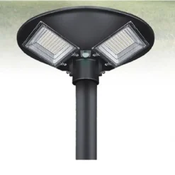 LAMPIONE FARO GIARDINO STRADALE CREPUSCOLARE UFO PANNELLO SOLARE 320 W LED-8446