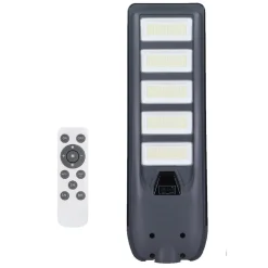 LAMPIONE FARO LED SOLARE 100W 160W 220W 300W CON SENSORE CREPUSCOLARE PROSSIMITÀ ES-P-F