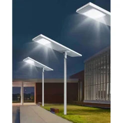 LAMPIONE FARO LED STRADALE 300W PANNELLO SOLARE DA ESTERNO IP65 6500K SL-300W-LP