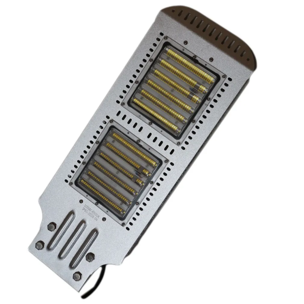 LAMPIONE FARO STRADALE ARMATURA LED 100W LUCE FREDDA 6500K 100W 100WATT