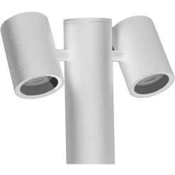 LAMPIONE GIARDINO MODERNO CON DIFFUSORI ORIENTABILI LAMPADA ATTACO GU10 IP44 539PB-B440