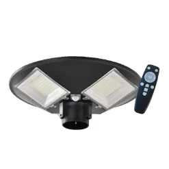 LAMPIONE LED 100W CON PANNELLO ENERGIA SOLARE IP65 SENSORE MOVIMENTO SO-GD-100W