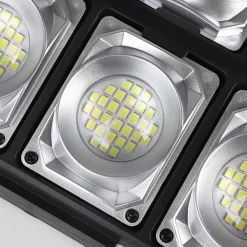 LAMPIONE SOLARE DA 10000 LUMEN CON SENSORE DI MOVIMENTO E TELECOMANDO A LED IP65
