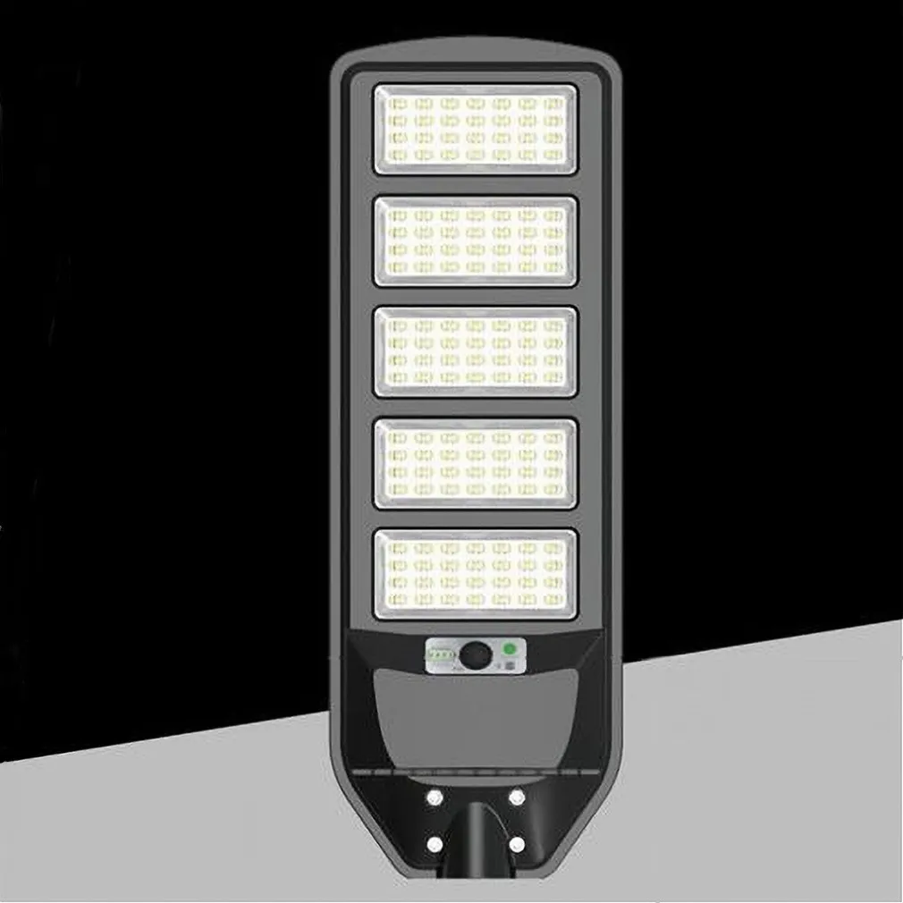 LAMPIONE SOLARE LED 270W SENSORE MOVIMENTO PIR TELECOMANDO IP65 ESTERNO J02-270W-F