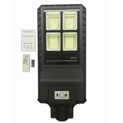 LAMPIONE STRADALE LED 90 W PANNELLO SOLARE FOTOVOLTAICO 432 LED CON TELECOMANDO