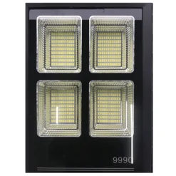 LAMPIONE STRADALE LED 90 W PANNELLO SOLARE FOTOVOLTAICO 432 LED CON TELECOMANDO