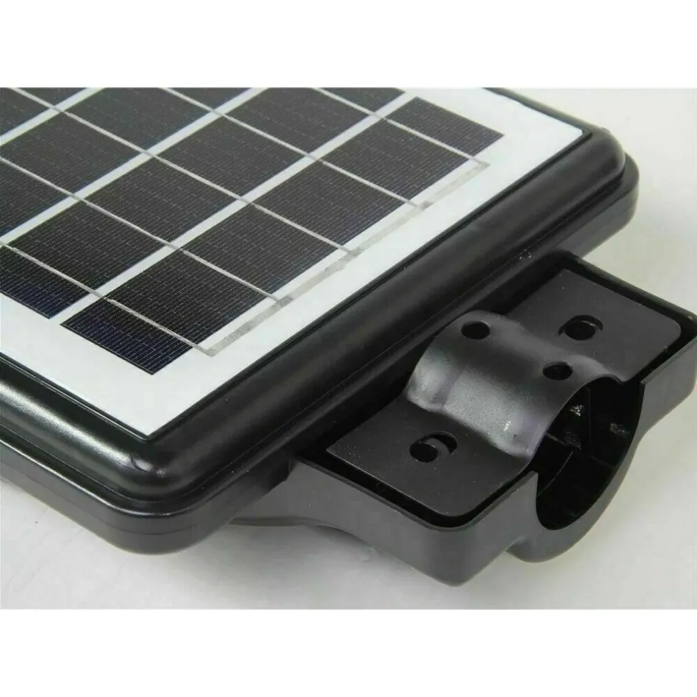 LAMPIONE STRADALE 120LED 120W PANNELLO FOTOVOLTAICO ENERGIA SOLARE ESTERNO IP65