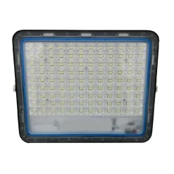 LAMPIONE STRADALE SOLARE FARO A LED 200W CON PANNELLO SOLARE LUCE FREDDA 58200