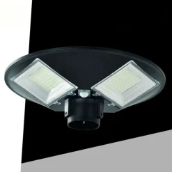 LAMPIONE UFO LED PANNELLO A ENERGIA SOLARE 120W 1200LM LUCE BIANCA 6500K SL-911-100-6500K