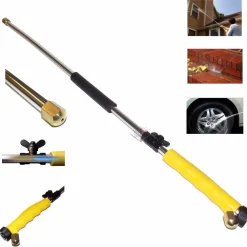 LANCIA AD ALTA PRESSIONE SENZA IDROPULITRICE PULITORE CON BOCCHETTE WATER ZOOM