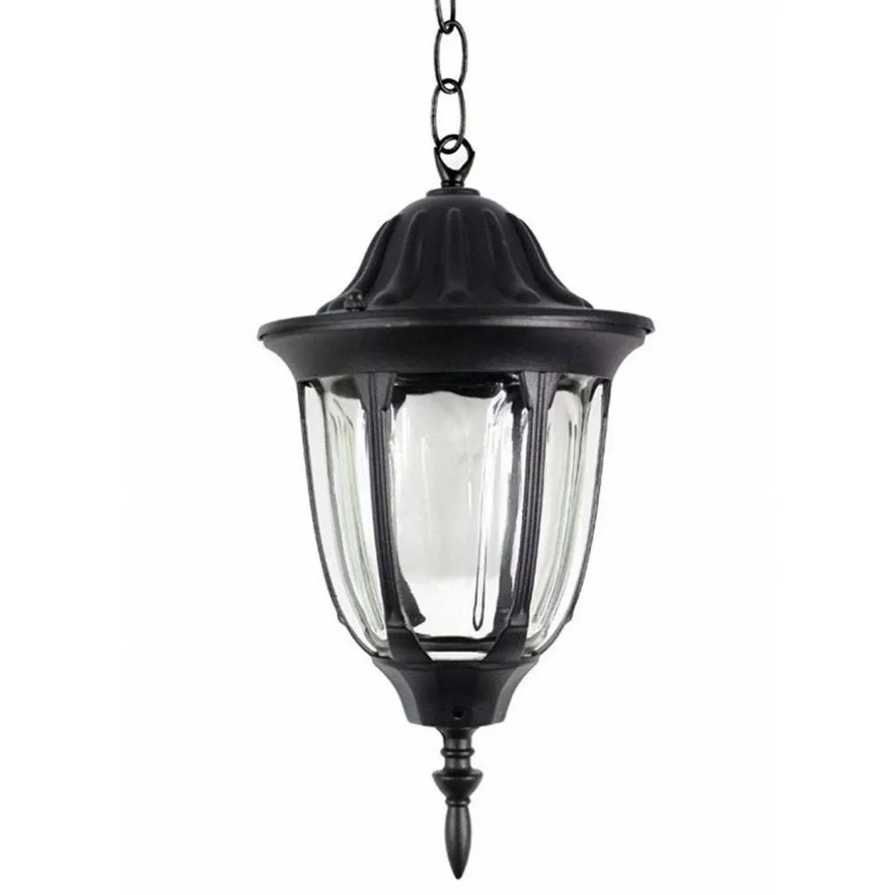 LANTERNA SOSPESA DA SOFFITTO LAMPADA GIARDINO RETRÒ PER ESTERNO CON CATENA