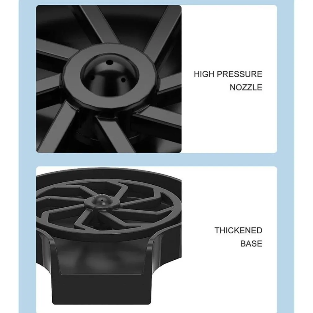 LAVABICCHIERI AUTOMATICO A PRESSIONE LAVA BICCHIERI FISSAGGIO SU LAVELLO CUCINA