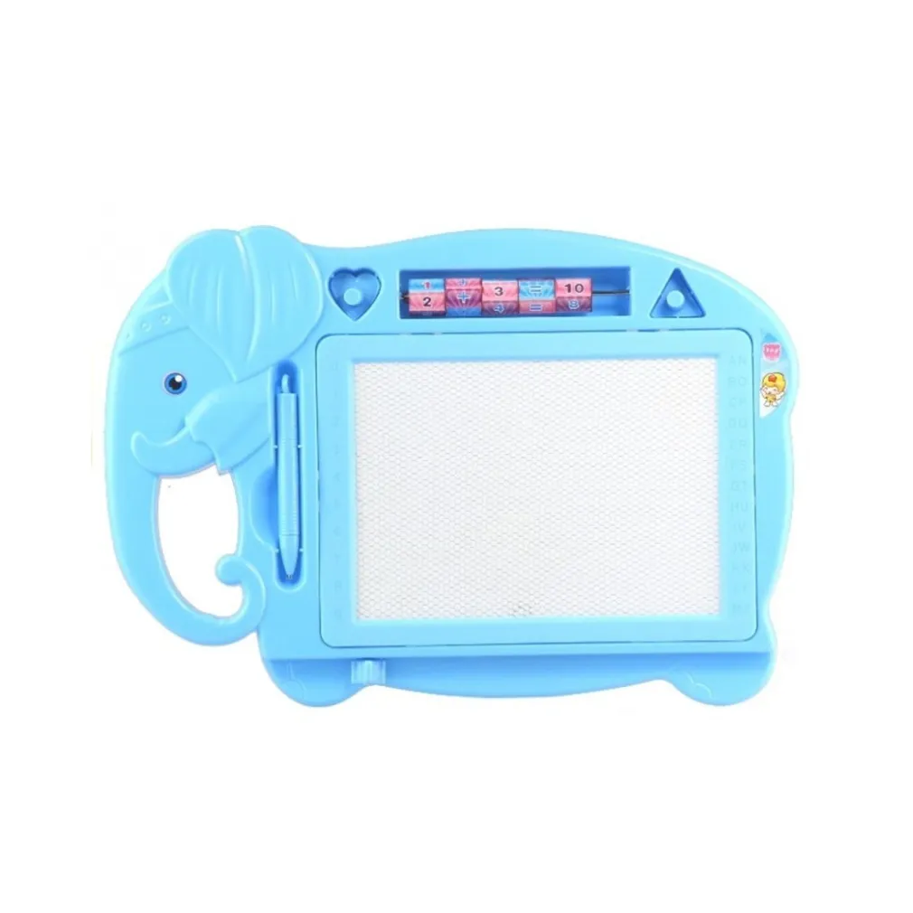 LAVAGNA MAGICA ELEFANTE CON PENNARELLO E FORMINE CANCELLABILE BAMBINI BIMBI