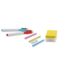 LAVAGNA MAGNETICA BAMBINI HIPPO 2IN1 CON GESSETTI CASSINO E PENNARELLI GIALLO