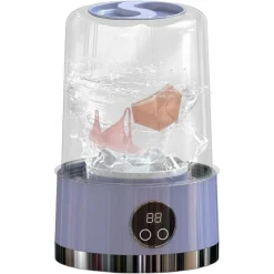 LAVATRICE PORTATILE PULIZIA MUTANDE SILENZIOSA WIRELESS PER DORMITORI CAMPEGGIO VIAGGIO