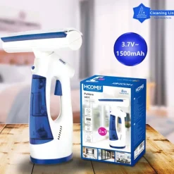 LAVAVETRI ELETTRICO ASPIRAPOLVERE LIQUIDI PER FINESTRE LAVA VETRI BATTERIA LITIO