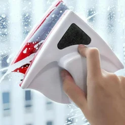 LAVAVETRI MAGNETICO PULISCI VETRO CON CALAMITA PULIZIA VETRI MAGNETICO ANGOLARE
