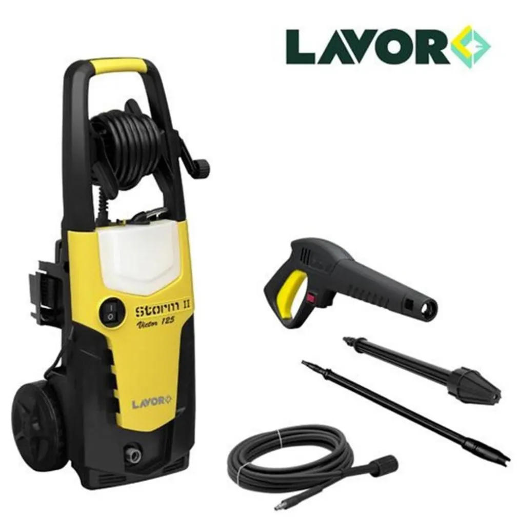 LAVORWASH IDROPULITRICE LAVOR VICTOR 125 ACQUA FREDDA 140 BAR 220V 1800W