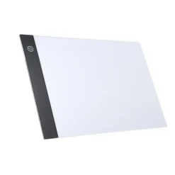 LED ART LIGHT PAD TAVOLO SUPPORTO LUMINOSO PER TRACCIARE DISEGNI ARTISTI FTO A4