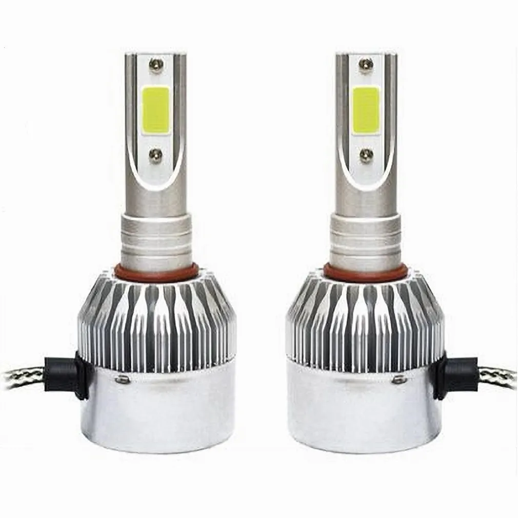 LED AUTO E MOTO LAMPADE FARI MAXTECH H7 C6 KIT LAMPADINE 36W LUCE BIANCA 6000K