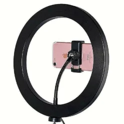 LED RING LIGHT CON TREPPIEDI LAMPADA ANULARE PER SELFIE STREAMING DAL VIVO