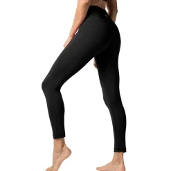LEGGINGS PANTALONI DONNA PER ALLENAMENTO YOGA FITNESS PALESTRA TAGLIA UNICA