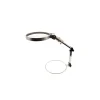 LENTE D'INGRANDIMENTO PIEGHEVOLE 2X 130MM DA TAVOLO CON LUCE LED PORTATILE