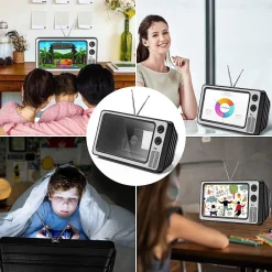 LENTE INGRANDIMENTO DISPLAY SCHERMO TELEFONO CELLULARE SMARTPHONE FORMA DI TV