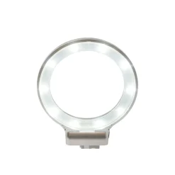 LENTE INGRANDIMENTO PINZE DA TAVOLO LUCE LED RIPARAZIONI SALDATURE ORIENTABILE