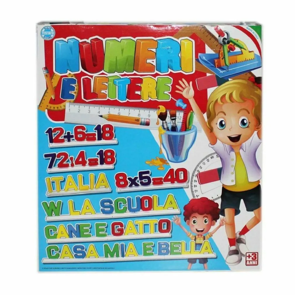 LETTERE E NUMERI IMPARARE GIOCATTOLO GIOCO EDUCATIVO DIDATTICO PER BAMBINI