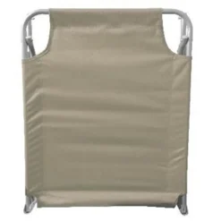 LETTINO PRENDISOLE PIEGHEVOLE SENZA PARASOLE CON SCHIENALE REGOLABILE BRANDINA BEIGE 281024