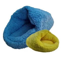 LETTINO SACCO A PELO CESTINO PER CANI GATTI MORBIDA COPERTA 65X30X30CM ART.189