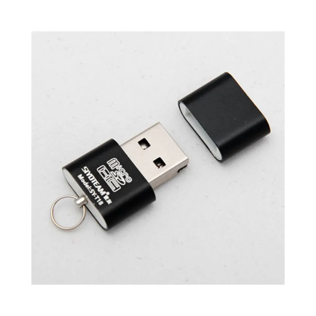 LETTORE DI MEMORIA MEMORY CARD READER USB 2.0 T-FLASH ADATTATORE PER PC NOTEBOOK