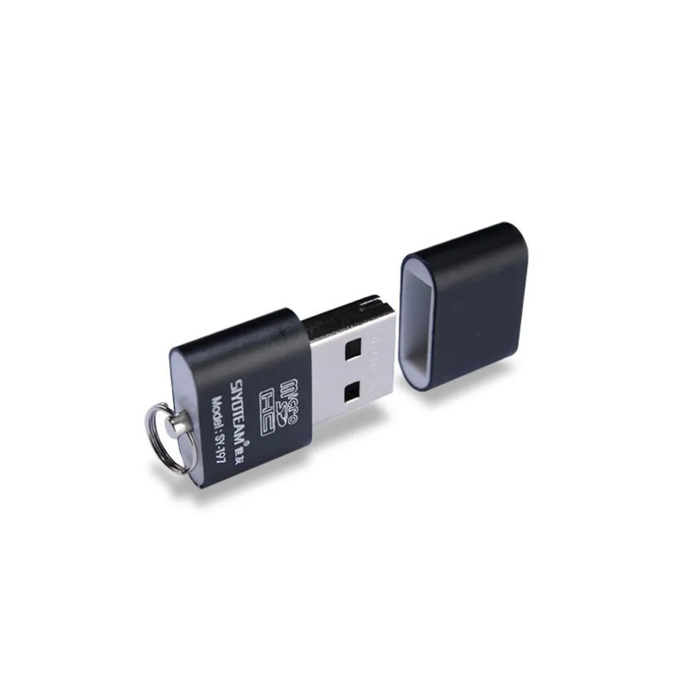 LETTORE DI MEMORIA MEMORY CARD READER USB 2.0 T-FLASH ADATTATORE PER PC NOTEBOOK