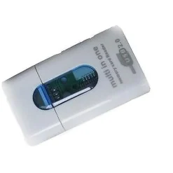 LETTORE DI MEMORY CARD READER USB T-FLASH ADATTATORE PER PC NOTEBOOK PLUG&PLAY