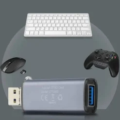 LETTORE DI SCHEDE SD MICRO-SD 2IN1 LIGHTNING USB MASCHIO OTG USB FEMMINA OTG802