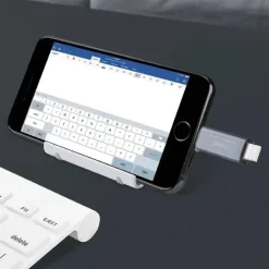 LETTORE DI SCHEDE SD MICRO-SD 2IN1 LIGHTNING USB MASCHIO OTG USB FEMMINA OTG802