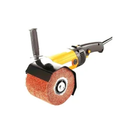 LEVIGATRICE A RULLO SPAZZOLATURA SATINATURA METALLI SMERIGLIATRICE 1900W MOD 120