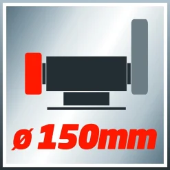 LEVIGATRICE COMBINATA DA BANCO CON MOLA E NASTRO ABRASIVO EINHELL TH-US 240