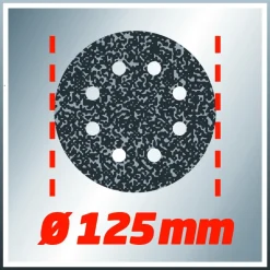 LEVIGATRICE ROTO ORBITALE EINHELL TC-RS 38E SCARTAVETRATRICE CON RACCOGLIPOLVERE