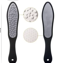 LIMA RASCHIETTO DOPPIA FACCIA ACCIAIO PEDICURE RIMUOVI CALLO DURONI GELONI PIEDI