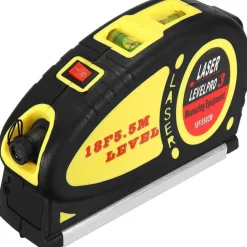 LIVELLA LASER METRO 5MT MULTIFUNZIONE PRO LV03 DI PRECISIONE PROFESSIONALE