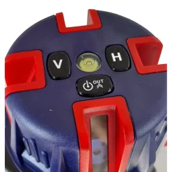 LIVELLA LASER TRACCIATORE AUTOLIVELLANTE 360º ROTAZIONE BOLLA DIGITALE RLL-G5