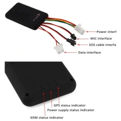 LOCALIZZATORE GPS GPRS GSM TRACKER AUTO MOTO MULTIFUNZIONE TK100 GT06