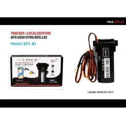 LOCALIZZATORE SATELLITARE GPS AUTO MOTO SIM CARD CONTROLLO REMOTO GPS-01 MAXTECH